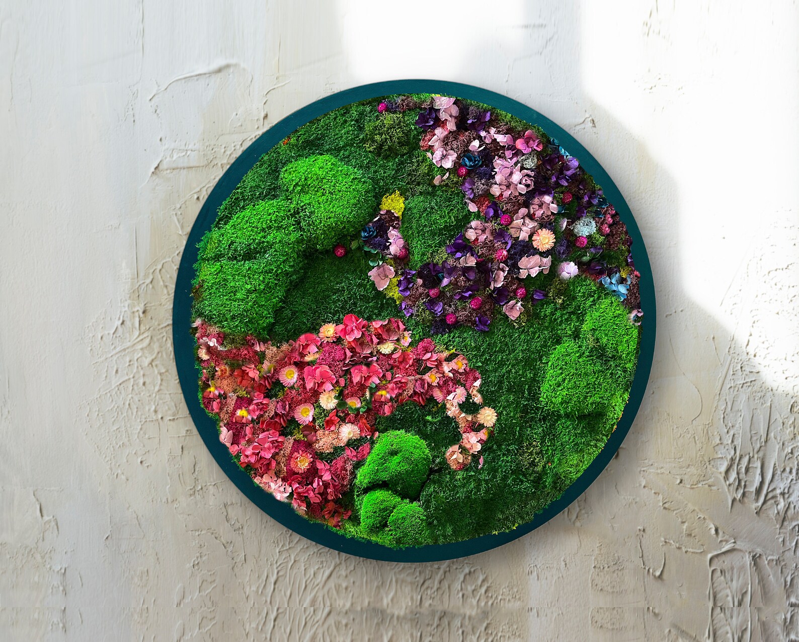 Moss terrarium  fairy garden kit RishStudio